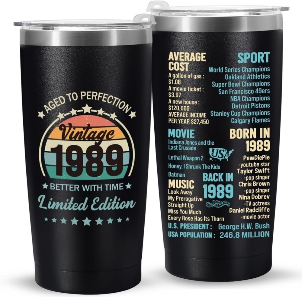 Vintage 1989 20 Oz Limited Edition Tumbler
